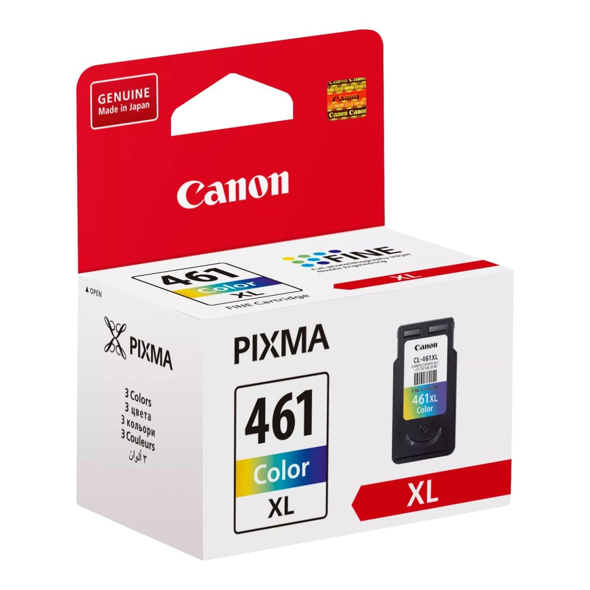 Canon CL-461XL Colour High Yield Printer Ink Cartridge Original 3728C001 Single-pack