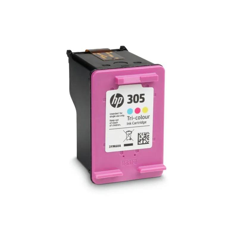 HP 305 Cyan Magenta Yellow Standard Yield Printer Ink Cartridge Original 3YM60AE Single-pack