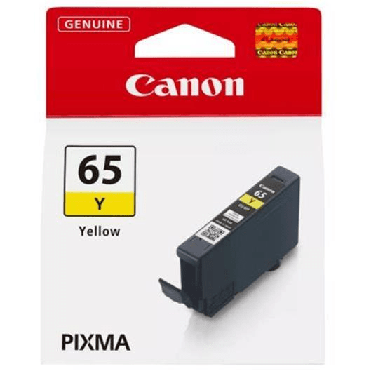 Canon CLI-65 Yellow Printer Ink Cartridge Original 4218C001 Single-pack