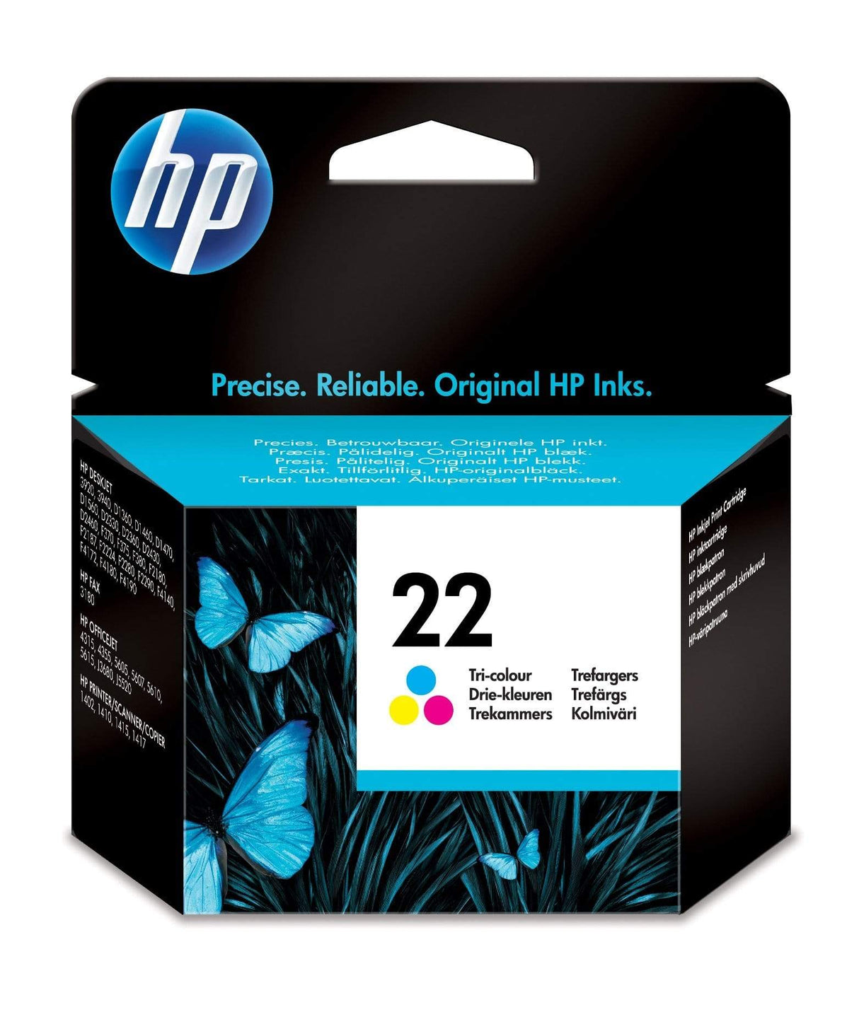 HP 22 Tri-colour Ink Cartridge Original C9352AE Single-pack