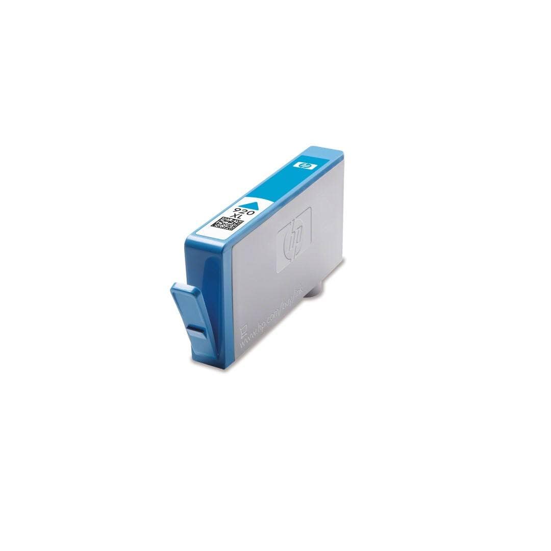 HP 920XL Cyan High Yield Printer Ink Cartridge Original CD972A Single-pack