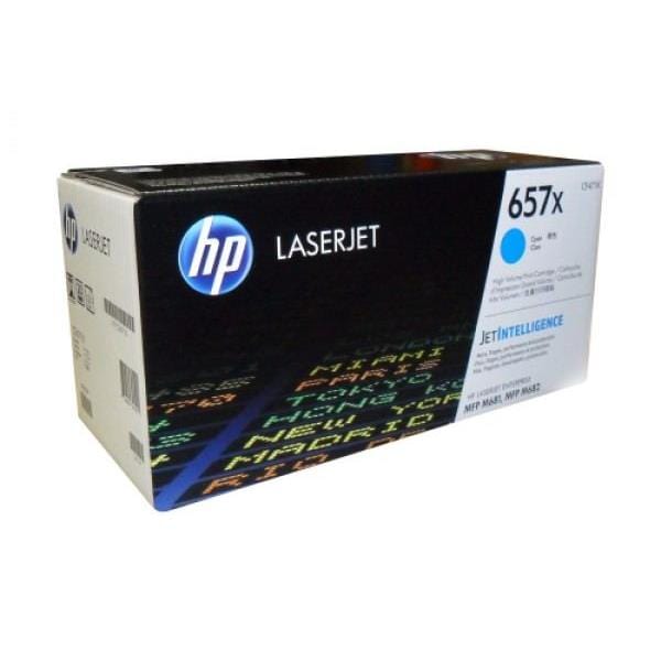 HP 657X Cyan High Yield Toner Cartridge 23,000 Pages Original CF471X Single-pack