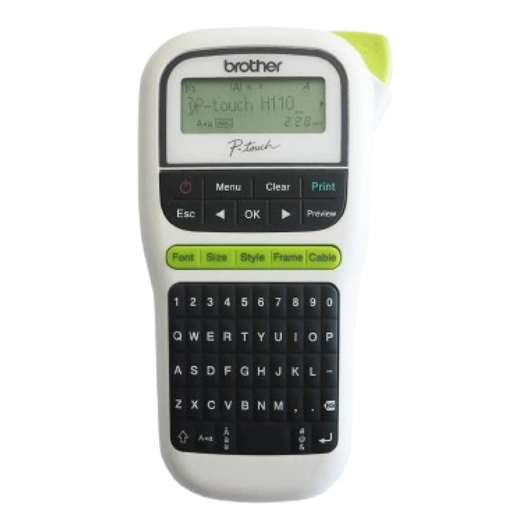 Brother PT-H110 Label Printer - Thermal transfer 180 x 180 dpi TZe QWERTY