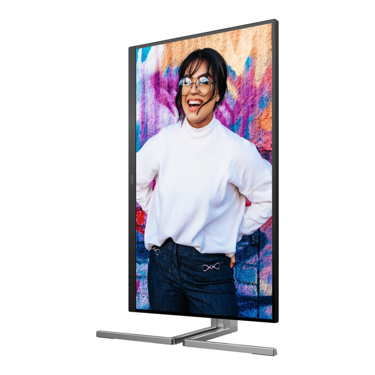 AOC U3 U27U3XD 27-inch 3840 x 2160p 4K UHD 16:9 144Hz 0.5ms LED IPS Dual Refresh Rate Graphic Pro Monitor