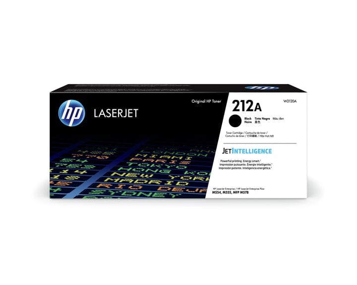 HP 212A Black Toner Cartridge 5,500 Pages Original W2120A Single-pack