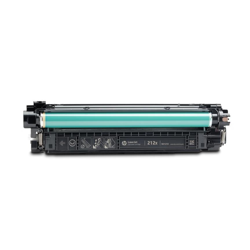 HP 212X Cyan Toner Cartridge 10,000 Pages W2121X Original Single - pack