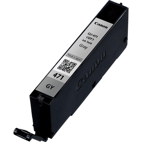 Canon CLI-471 Grey Printer Ink Cartridge Original 0404C001 Single-pack