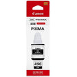 Canon GI-490PGBK Black Printer Ink Cartridge Original 0663C001 Single-pack