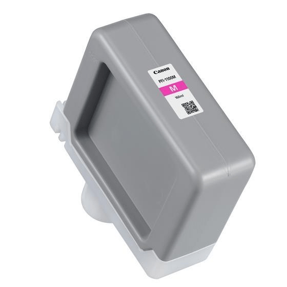 Canon PFI-1100M Magenta Printer Ink Cartridge Original 0852C001 Single-pack