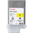 Canon PFI-102Y Yellow Printer Ink Tank Cartridge Original 0898B001 Single-pack