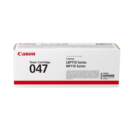 Canon Cartridge 047 Black Toner Cartridge 1,600 Pages Original Single-pack 2164C002