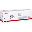 Canon 055 Cyan Toner Cartridge 2,100 Pages Original 3015C002 Single-pack