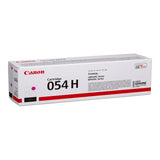 Canon 054H Magenta Toner Cartridge 2,300 Pages Original 3026C002 Single-pack