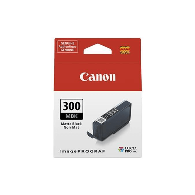 Canon PFI-300 Matte Black Ink Cartridge Original 4192C001 Single-pack