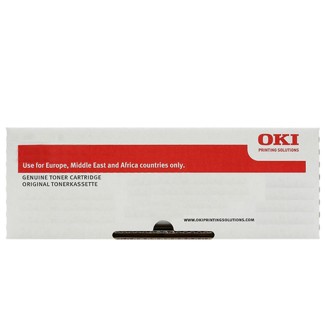 OKI Yellow Toner Cartridge 10,000 Pages Original 44059257 Single-pack