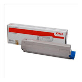 OKI Black Toner Cartridge 7,000 Pages Original 44844616