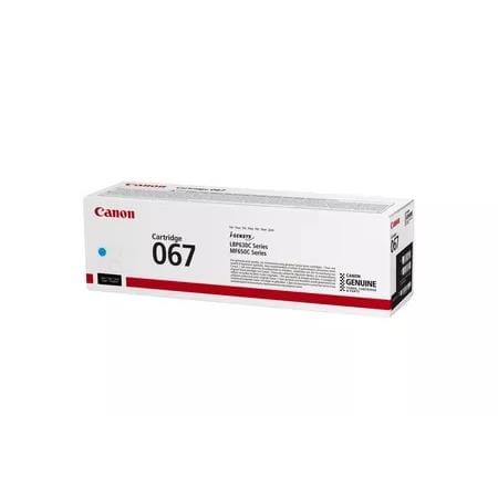 Canon 067 Cyan Toner Cartridge 1,250 Pages Original 5101C002 Single-pack