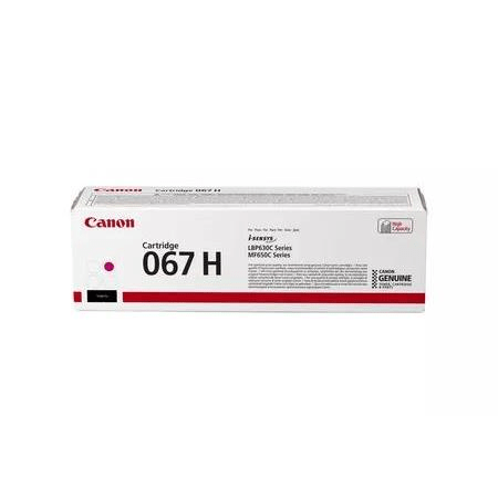 Canon 067H Magenta Toner Cartridge 2,350 Pages Original 5104C002 Single-pack