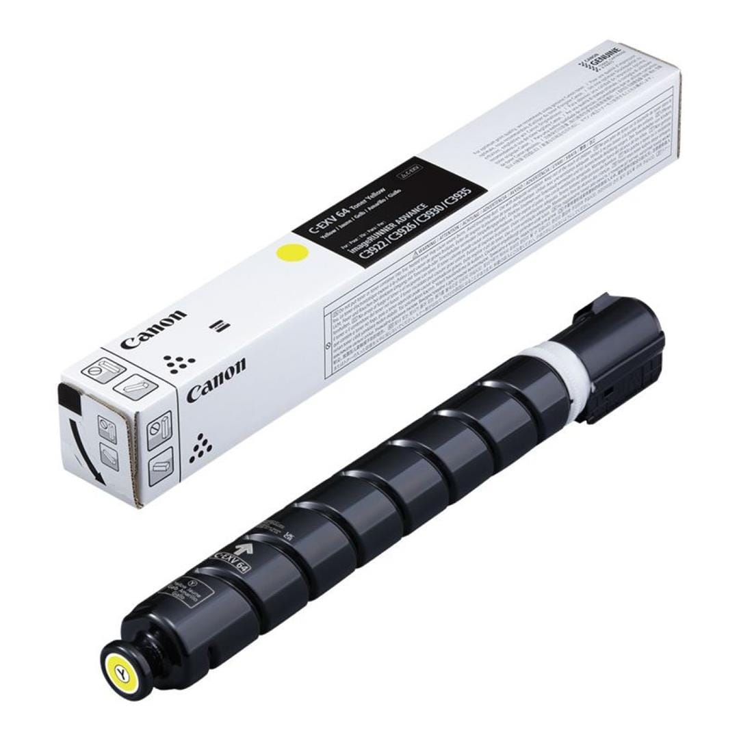 Canon C-EXV 64 Yellow Toner Cartridge Original 5756C002 Single-pack