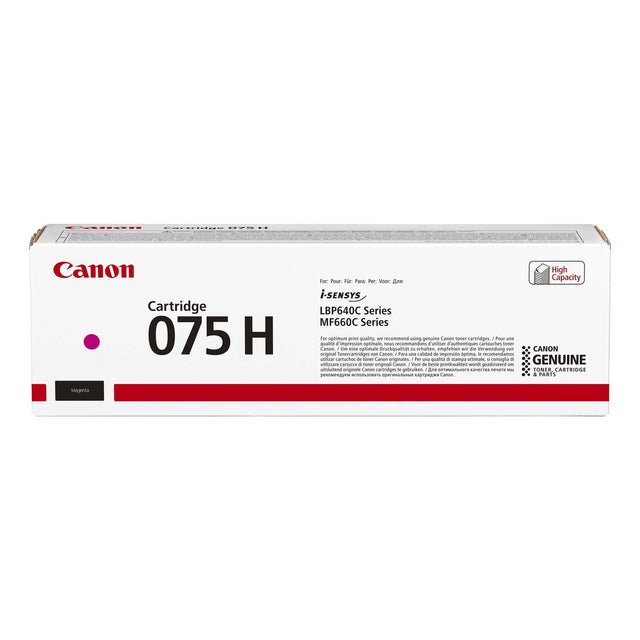 Canon CRG 075 Magenta Toner Cartridge 1000 pages Original 6367C002 Single-pack