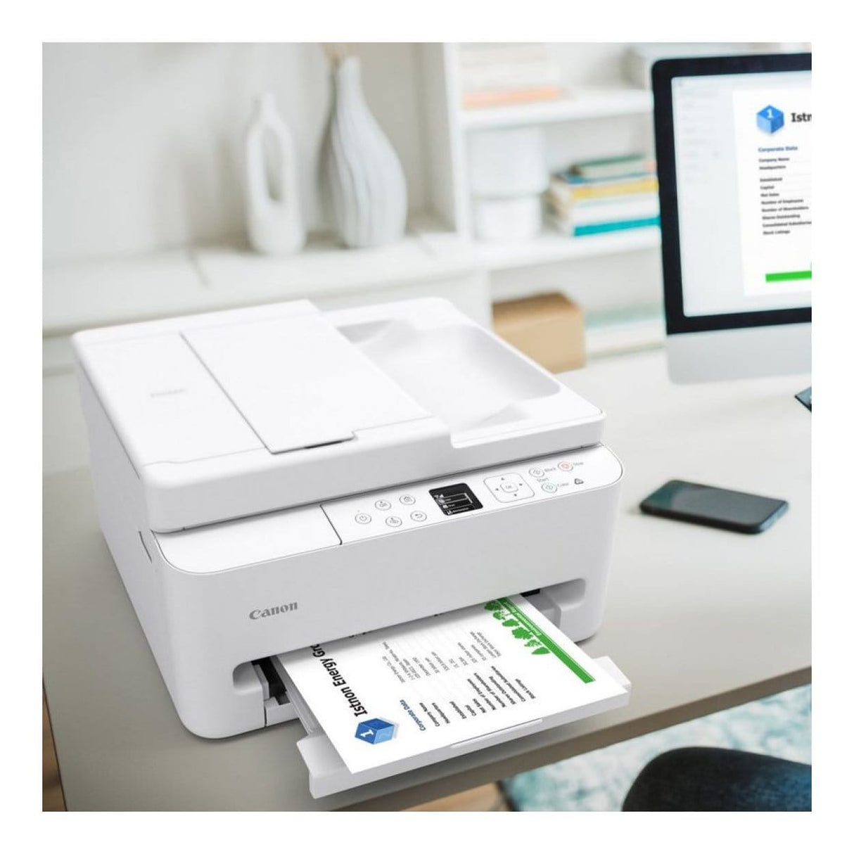 Canon PIXMA TS6540i A4 Wi-Fi Multifunction Colour Inkjet Printer 7179C009