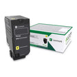 Lexmark CS/CX730 Yellow Toner Cartridge 10,500 Pages Original 71C8HY0 Single-pack