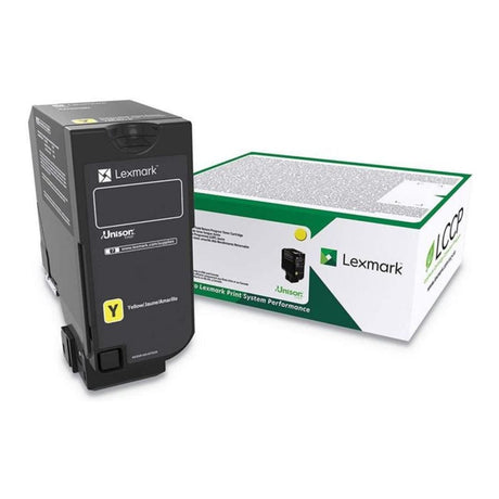 Lexmark CS/CX730 Yellow Toner Cartridge 10,500 Pages Original 71C8HY0 Single-pack