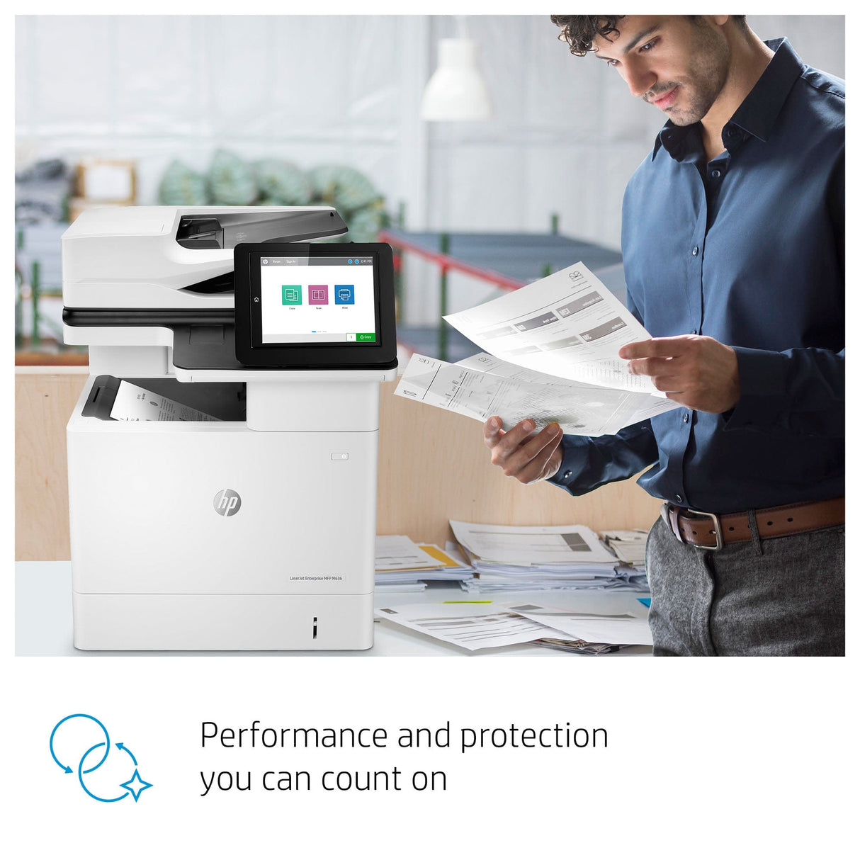 HP LaserJet Enterprise M636fh Multifunction Color A4 Duplex Laser Printer 7PT00A