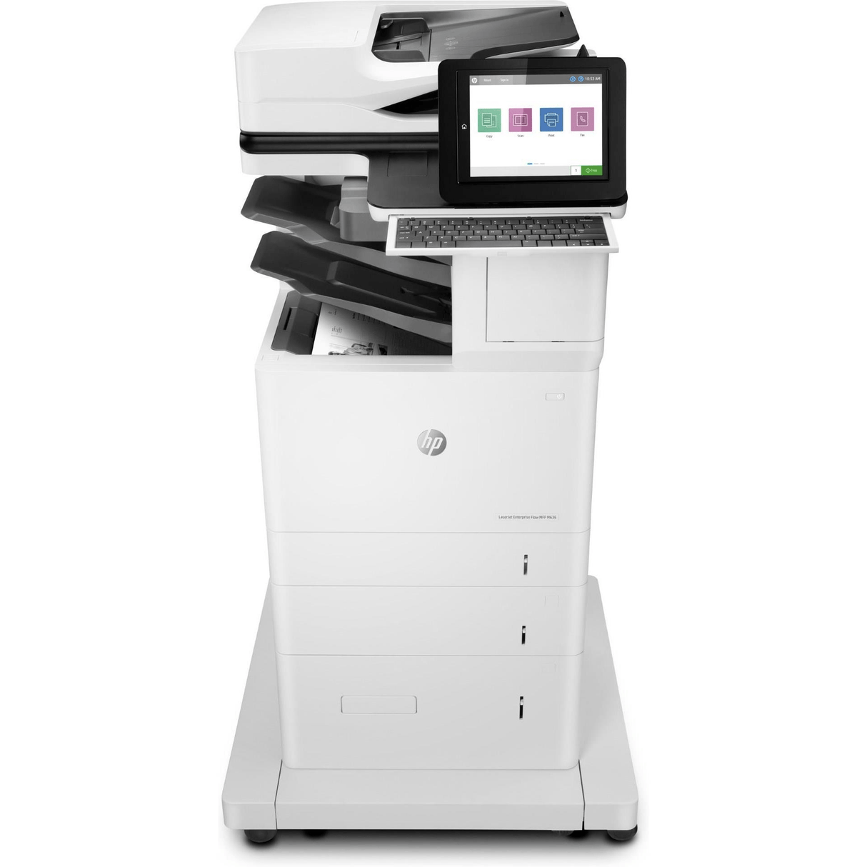 HP LaserJet Enterprise Flow MFP M636z Multifunction Mono A4 Duplex Laser Printer 7PT01A