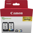 Canon PG-445 Black and CL-446 Colour Printer Ink Cartridge Original 8283B008 Multi-pack