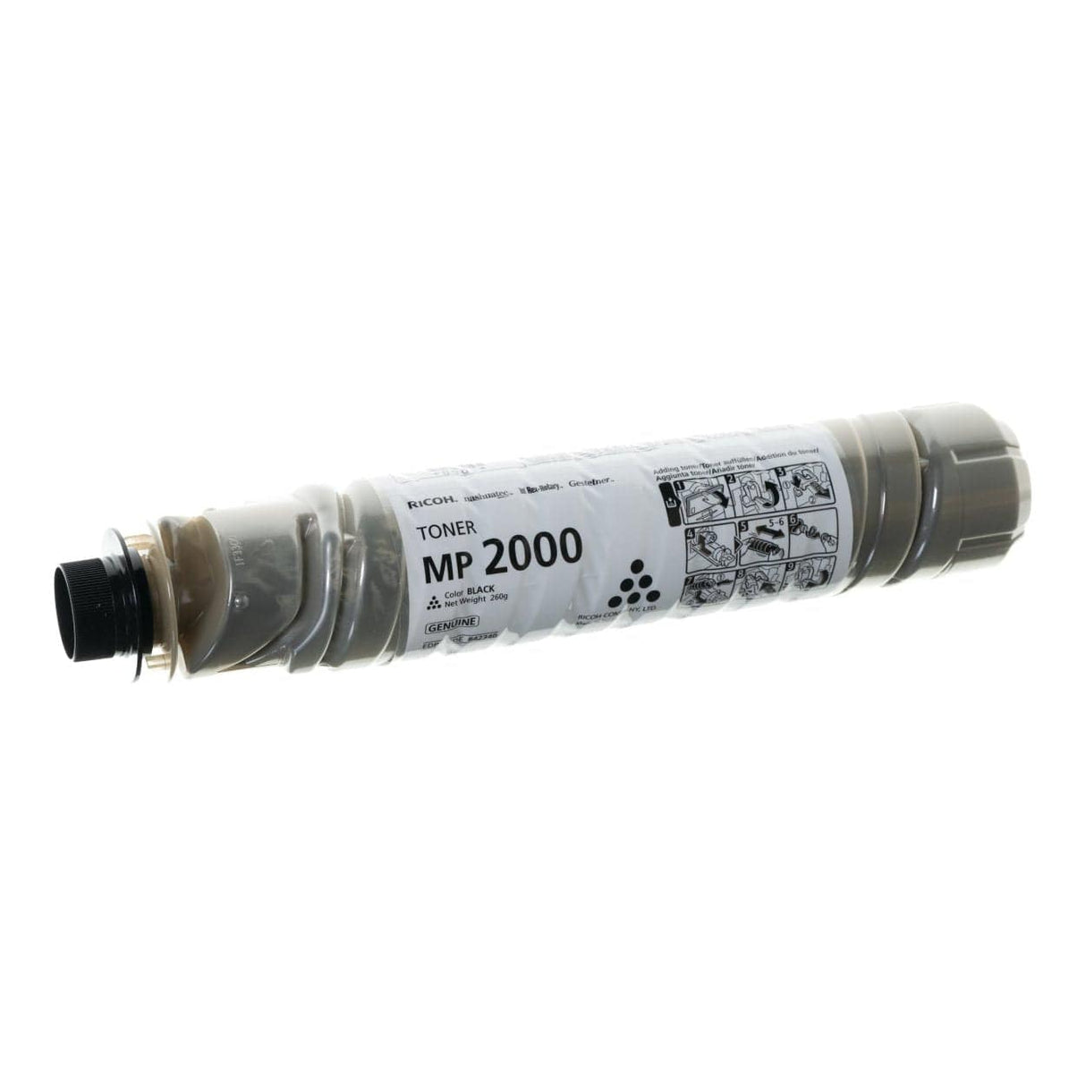 Ricoh MP2000 Black Toner Cartridge 9,000 pages Original Single-pack 842340