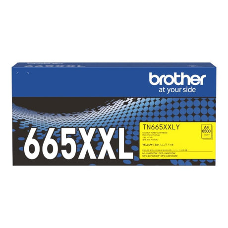 Brother TN-665XXLY Yellow Toner Cartridge 6500 pages Original 84GTA30Y141 Single-pack