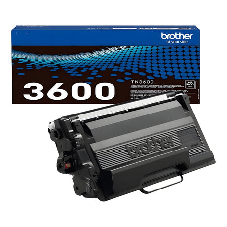 Brother TN3600 Black Toner Cartridge 3,000 Pages Original 84XXL100141 Single-pack