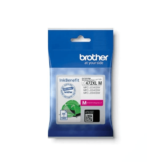 Brother LC472XL-M Magenta High Yield Ink Cartridge Original 8ZCB1B00274 Single-pack