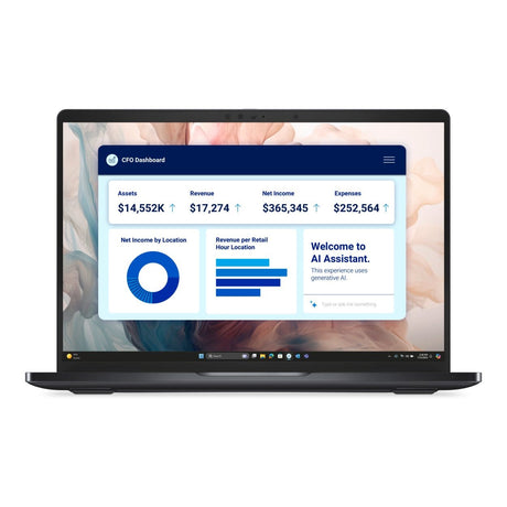 Dell Pro 13 Premium 13.3-inch FHD+ AI Laptop - Intel Core Ultra 7 266V 512GB SSD 16GB RAM 5G Win 11 Pro