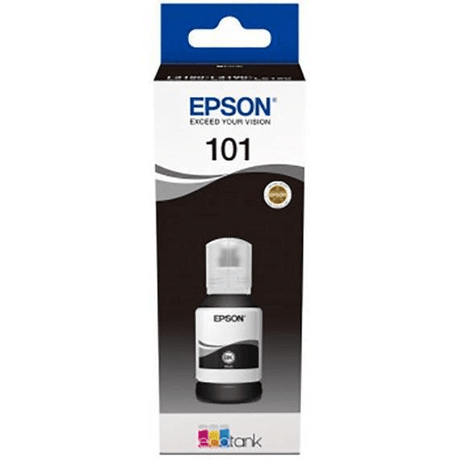 Epson 101 Ink Bottle Black EcoTank Original 127ml Single-pack C13T03V14A