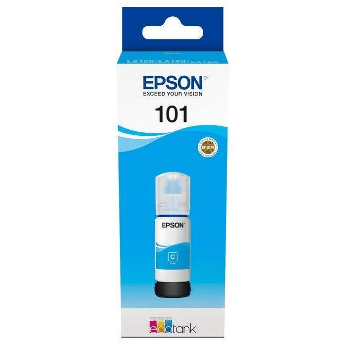 Epson 101 Ink Bottle Cyan EcoTank Original 70ml Single-pack C13T03V24A