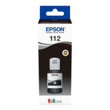 Epson 112 Ink Bottle Black EcoTank Original 127ml Single-pack C13T06C14A
