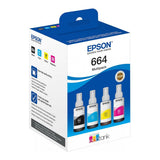 Epson 664 Ink Cartridge Colour EcoTank Original 280ml Multi-pack C13T66464A
