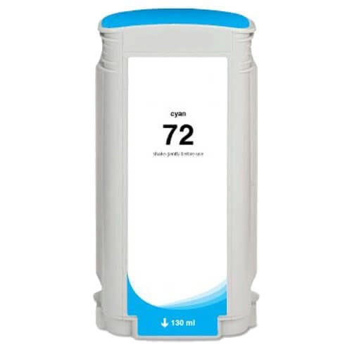 HP 72 130ml Cyan DesignJet High Yield Printer Ink Cartridge Original C9371A Single-pack