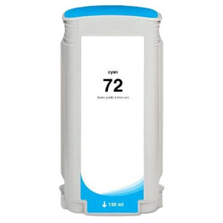 HP 72 130ml Cyan DesignJet High Yield Printer Ink Cartridge Original C9371A Single-pack