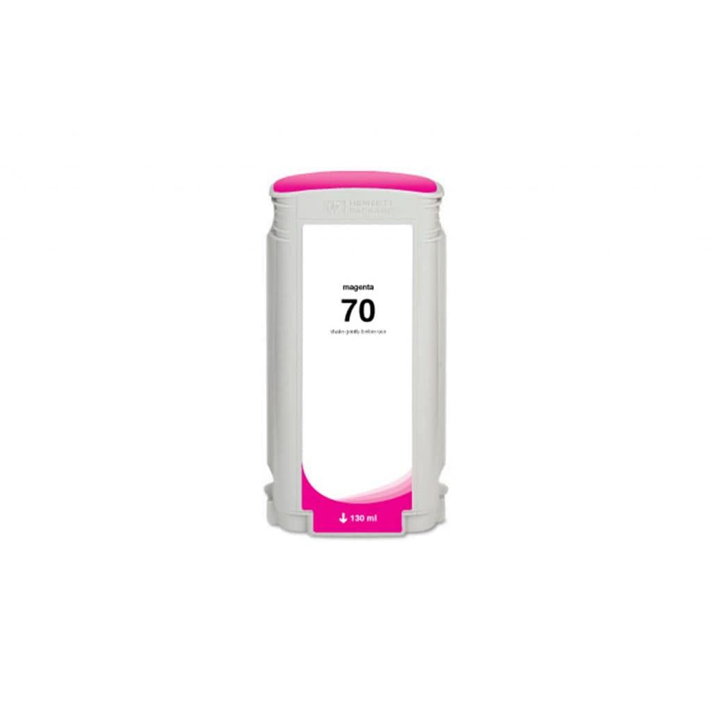 HP 70 130-ml DesignJet Magenta Printer Ink Cartridge Original C9453A Single-pack