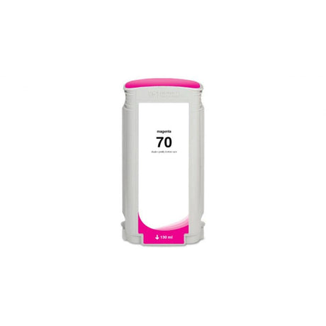 HP 70 130-ml DesignJet Magenta Printer Ink Cartridge Original C9453A Single-pack