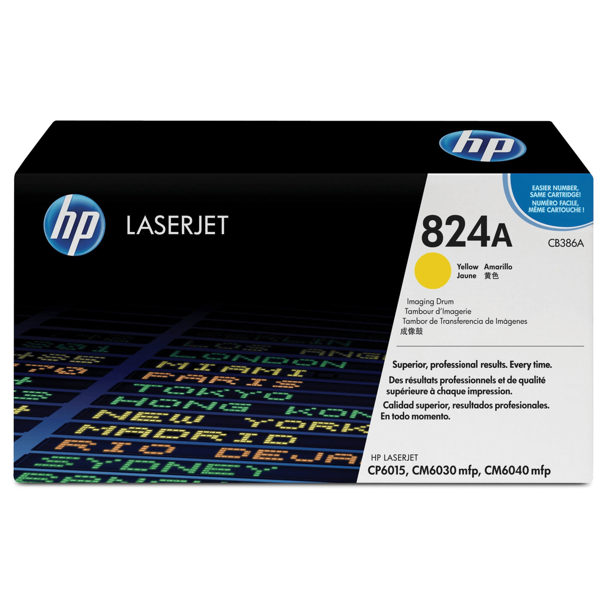 HP 824A Yellow LaserJet Image Drum Original CB386A Single-pack