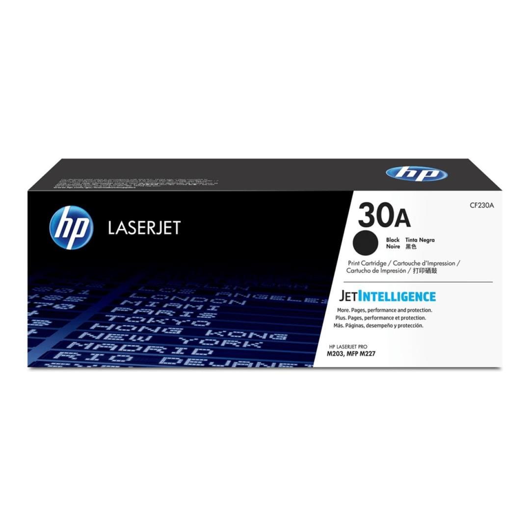 HP 30A Black Toner Cartridge 1,600 Pages Original CF230A Single-pack (Open Box)