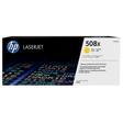 HP 508X Yellow High Yield Toner Cartridge 9,500 Pages Original CF362X Single-pack