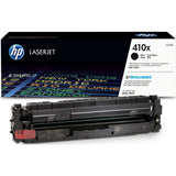 HP 410X Black High Yield Toner Cartridge 6,500 Pages Original CF410X Single-pack