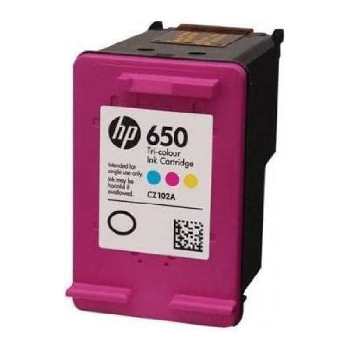 Maxi Ink HP 650 Cyan Magenta Yellow Printer Ink Cartridge Original CZ102AK Sing ...