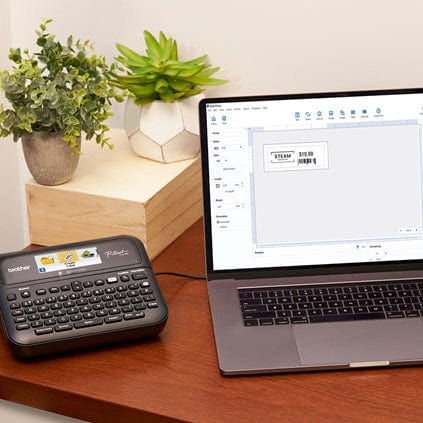 Brother PTD610BT Label Printer - Thermal transfer 180 x 360 DPI Wired & Wireless Tze