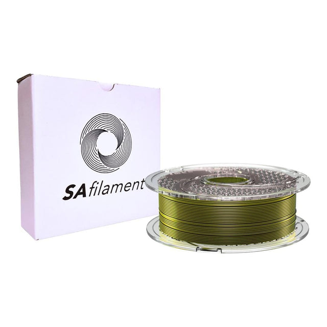 SA Filament 1.75mm Dual Silk PLA 750g Filament Charred Gold SAF-PLADU-C32